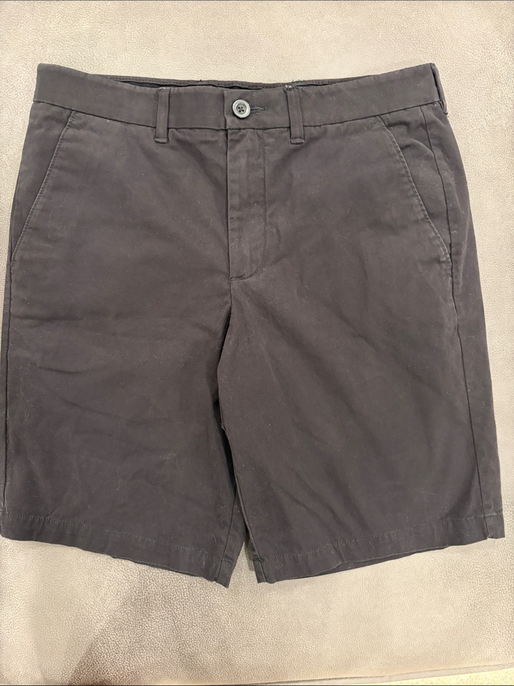 Apt. 9 Men's BLACK 10” inseam Front Shorts